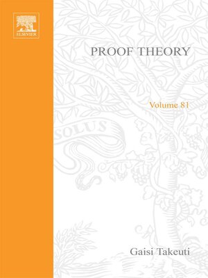 cover image of Proof Theory